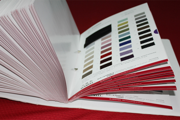 面料A4样卡 
